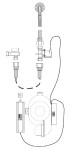 IDEAL STANDARD - Urinály Automatická splachovací sada (6V - 4x1,5V), bílá VV20018000