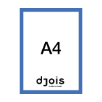 Djois Magneto LEAN, A4, modrý, 10 ks