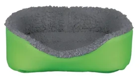 TRIXIE Vlněný pelíšek pro králíka 35x28 cm / Pelíšek / Oboustranný nylon-vlna / Polyesterová výplň (322812)