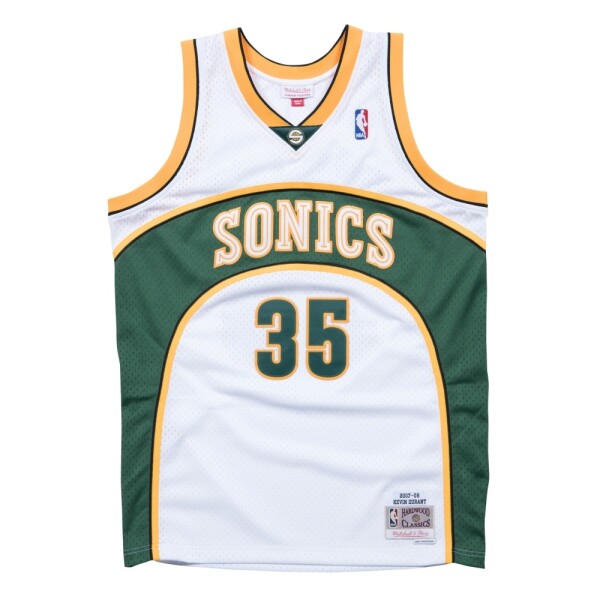 Mitchell & Ness Pánský dres Seattle SuperSonics NBA Kevin Durant #35 2007-08 Swingman - Bílá Velikost: 2XL