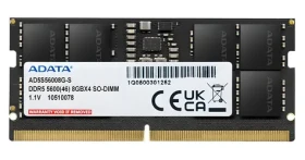 Adata SO-DIMM DDR5 8GB / Paměť RAM / 5600 MHz / CL46 (AD5S56008G-S)