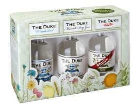 The Duke Dry Gin Set (Munich / Rough / Wanderlust) 3x0,05L (dárkové balení)