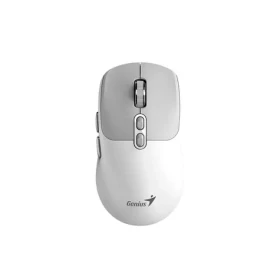 GENIUS NX-8080S bílo-šedá / Optická bezdrátová myš / 1600 dpi / Copilot / 7 tlačítek / 1x AA (31030042401)