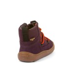Dívčí celoroční barefoot boty TEX TRACK Purple Froddo G3110267-4 - 36