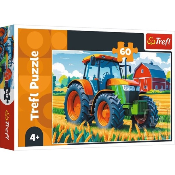 Puzzle Farmářův vůz 60 dílků