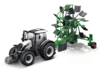 Bburago FARMLAND Traktor Valtra N174 s rotačními hráběmi