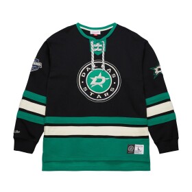 Mitchell & Ness Pánská mikina Dallas Stars NHL Heritage Lace-Up Jersey Crew Velikost: XL