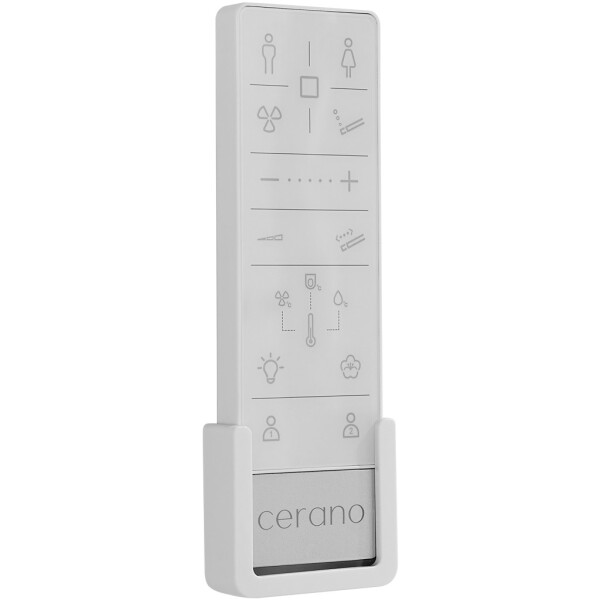 CERANO Dálkový ovladač k závěsnému WC Cronus Standard - bílá matná