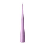 Ester & erik Svíčka Cone 37 cm – 07 Crocus Delight, fialová barva, vosk