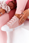 Women's Sneakers With Drawstring BIG STAR Pink Velikost: