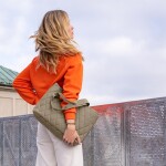 Taška přes rameno Reisenthel Classic shopper L Rhombus olive