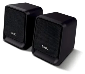 Trust Milo 2.0 Speaker Set černá / Reproduktory / 2.0 / 6W RMS / USB-C (26254)