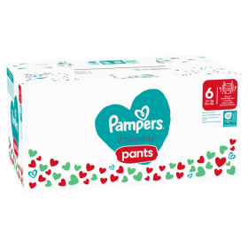 Pampers Harmonie Baby Plenkové Kalhotky Velikost 6, 132 Plenek, 15kg+