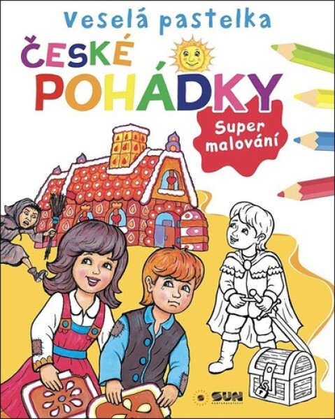 Veselá pastelka České pohádky - Supermalování