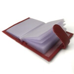 Kožená peněženka na karty Bellugio cards,červená