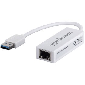 Manhattan Gigabit Ethernet Adapter síťový adaptér 1 GBit/s USB 3.2 Gen 1 (USB 3.0)