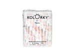 KOLORKY DAY jednorázové eko plenky květy - XL (12-16 kg), 17 ks