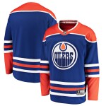 Fanatics Pánský dres Edmonton Oilers NHL Alternate Breakaway Jersey - Royal Velikost: S