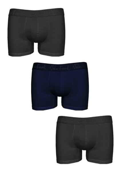 Pánské boxerky John Frank JF3BMOD01 3pack Dle obrázku S