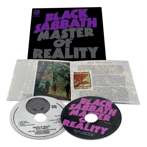 2CD Black Sabbath: Master of Reality (Deluxe Edition) - Black Sabbath
