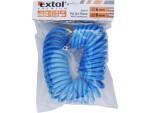EXTOL PREMIUM Hadice vzduchová spirálová PU s mosaznými rychlospojkami 8865132