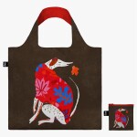 Skládací nákupní taška LOQI ENIKŐ KATALIN EGED Autumn Doggo