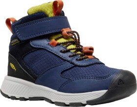 Dětské celoroční boty Keen SKUA MID WP CHILDREN naval academy/rogue green Velikost: 29