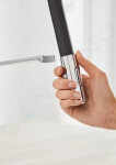 GROHE - Concetto Dřezová baterie s flexibilním ramenem s přepínačem, chrom 31491000