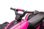 Mamido Dětská elektrická čtyřkolka XC-sport 2x45W růžová