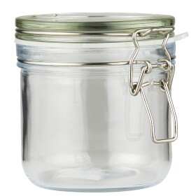 Ib Laursen Skleněná dóza s patentem 450 ml, čirá barva, sklo