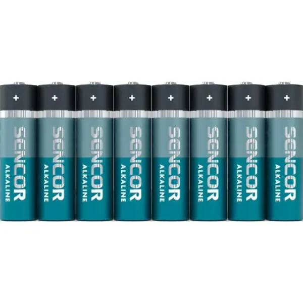 SENCOR SBA LR6 8S Alkalická baterie AA (8ks) (8590669340606)