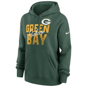 Nike Dámská mikina Green Bay Packers NFL Wordmark Club Hoodie Velikost: XS