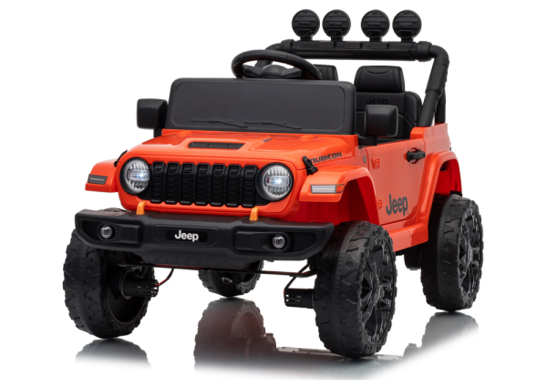 Mamido Elektrické autíčko Jeep Rubicon 24 V 2x200 W oranžové