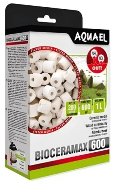 AQUAEL Filtrační náplň BioCeraMAX 600 / Biologické filtrační médium / slinuté sklo / 1 l (851-053952)