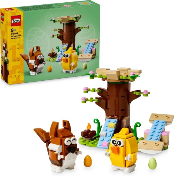LEGO® Iconic 40709 Jarní hřiště pro zvířátka