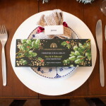 The English Soap Company Dárková sada mýdel Frosted Fir and Holly – 3 x 100 g, zelená barva, papír