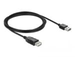 Delock Prodlužovací kabel EASY USB 2.0 A (M) - USB 2.0 A (F) 2m černá (83371)