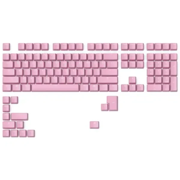 Glorious GMMK ABS Doubleshot V2 USA Base Kit - růžová / Klávesy pro klávesnici GMMK / 123 kláves / ABS / US Layout (GLO-KC-ABS-USKIT-P)