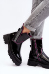 Polobotky na podpatku model 190707 Step in style 40