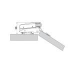 BLUM 973A0500.01 Blumotion naklapávací, naložený (12391)