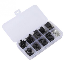 Sada SM konektorů samice + samec 2, 3, 4, 5Pin 2,54 mm