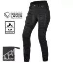 Dámské džíny Trilobite Parado doublelayer Aaa slim fit black level 2 - 34 / černá