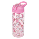 BAAGL Tritanová láhev na pití s brčkem Hello Kitty Sweet Leopard