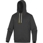 Pracovní mikina Delta Plus LECCO Barva: Černá, Velikost: S (LECCONRPT)