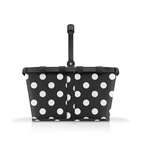 Nákupní košík Reisenthel Carrybag Frame Dots white