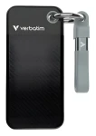 Verbatim Pocket SSD 128 GB černá/šedá / Externí SSD / USB-C 3.2 Gen 2 / R: 1000 MB/s / W: 1000 MB/s (32432)