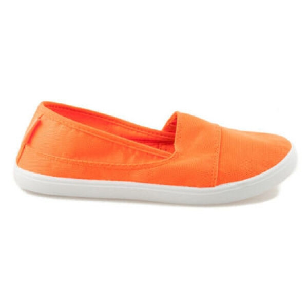 Jednoduché oranžové dásmké slip on