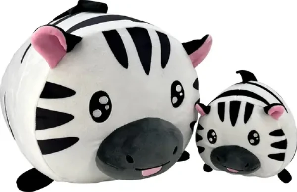 Magic Baby Zebra - maminka s mláďátkem - set plyšových hraček 20 a 40 cm