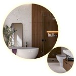 REA - Zrcadlo LED R-8040 80cm + 40cm HOM-08531