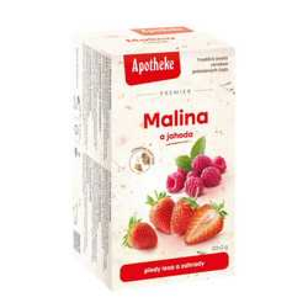 Apotheke Premier Malina a jahoda 20x2 g